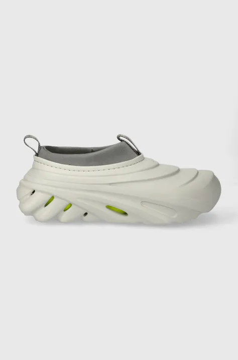 Pantofle Crocs Echo Storm šedá barva, 209414.1NF
