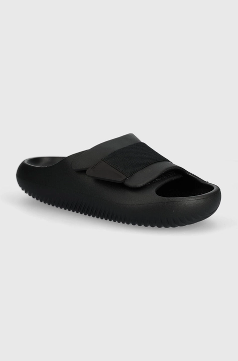 Παντόφλες Crocs Mellow Luxe Recovery Slide χρώμα: μαύρο, 209413