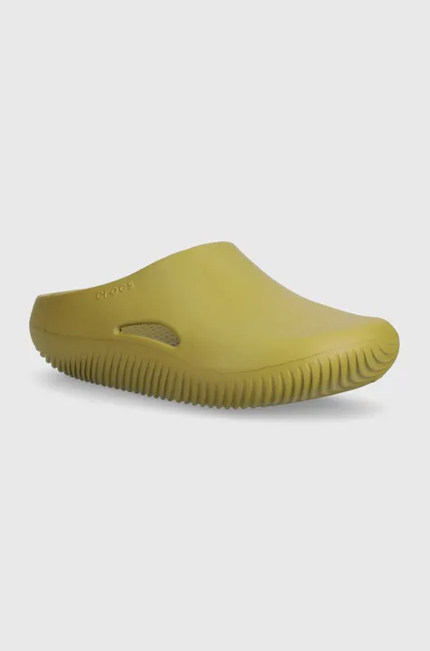 Pantofle Crocs Mellow Recovery Clog zelená barva, 208493