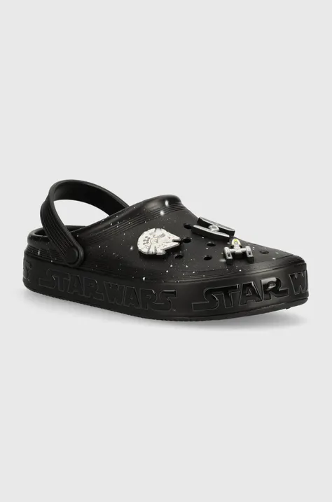 Παντόφλες Crocs Star Wars Off Court Clog χρώμα: μαύρο, 209904