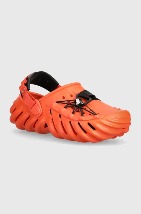 Pantofle Crocs Echo Reflective Laces Clog oranžová barva, 210004
