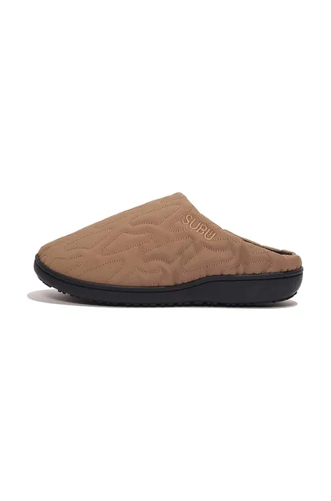 SUBU slippers Nannen Outline brown color SN-12