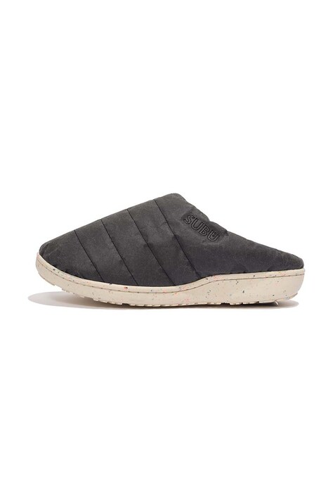 SUBU papuci de casa RE: paper culoarea negru, SR-05