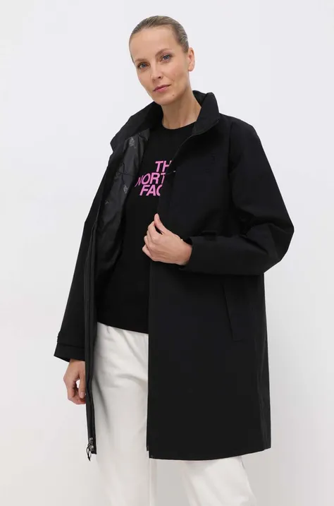 Куртка The North Face женская цвет чёрный переходная