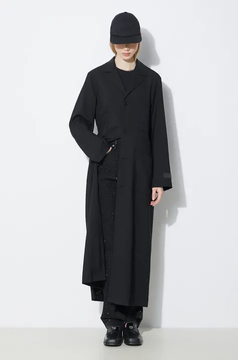 MM6 Maison Margiela wool coat black color S62AA0081