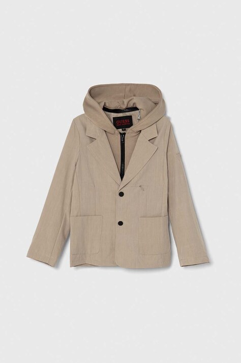 Guess geaca copii culoarea bej