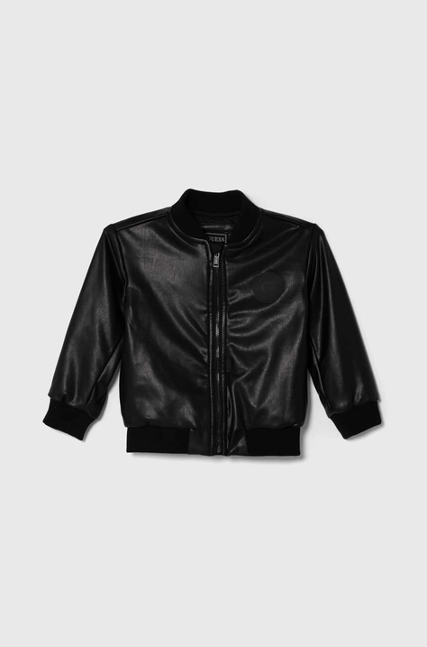 Guess geaca bomber pentru copii culoarea negru