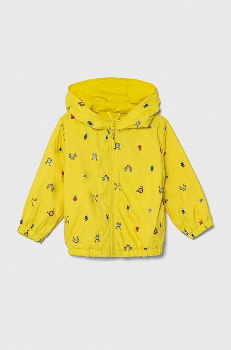 United Colors of Benetton giacca bambino/a colore giallo