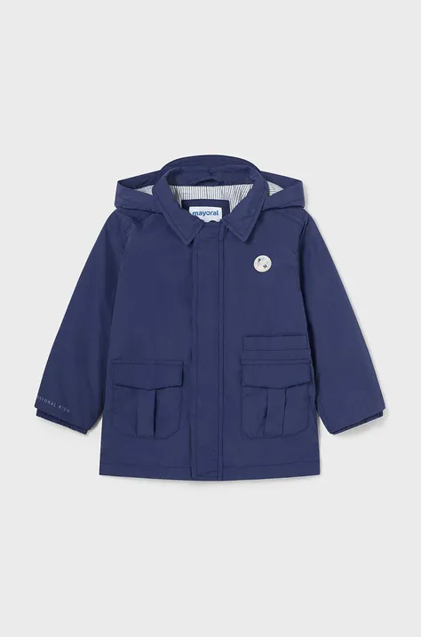 Куртка для немовлят Mayoral колір синій