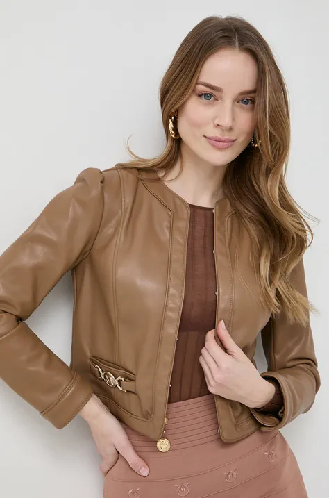 Куртка Marciano Guess женская цвет коричневый переходная