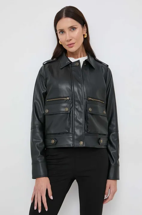 Куртка Twinset жіноча колір чорний перехідна