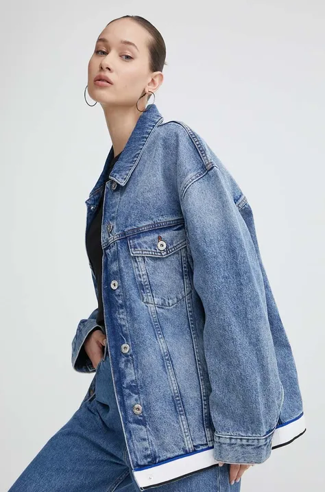 Traper jakna Hugo Blue za žene, za prijelazno razdoblje, oversize, 50513705