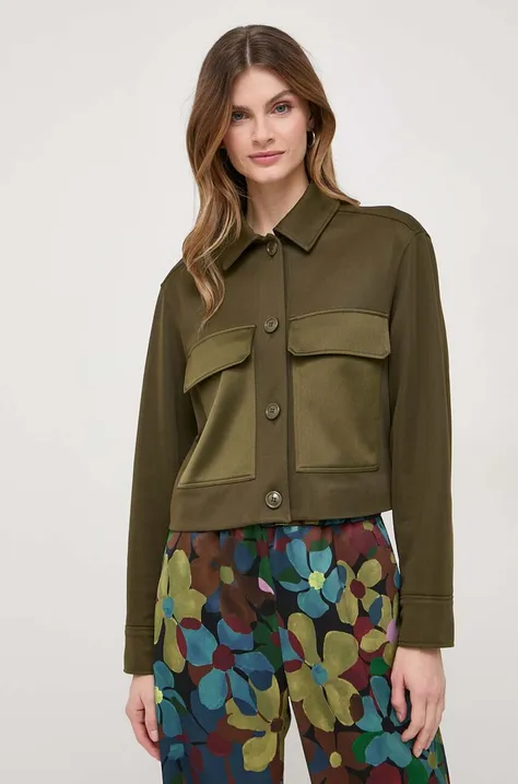 Куртка MAX&Co. жіноча колір зелений перехідна