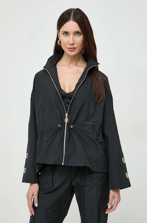 Liu Jo rövid kabát női, fekete, átmeneti, oversize
