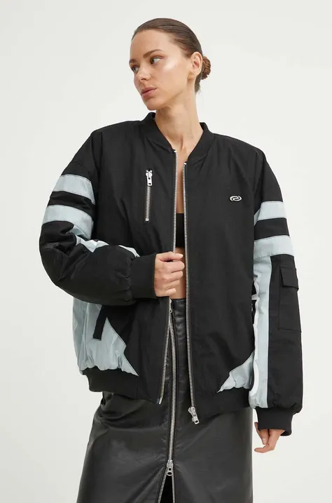 Μπουφάν bomber Résumé AlanaRS Jacket Unisex γυναικείο, χρώμα: μαύρο, 20981143