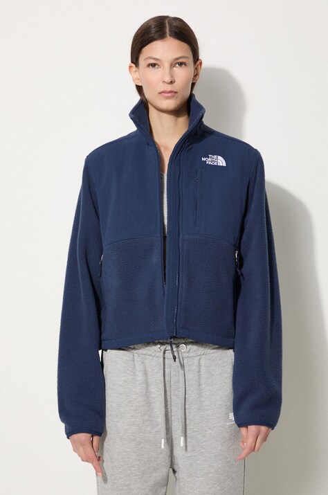 The North Face sweatshirt women's navy blue color