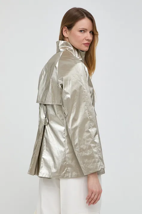 Куртка Max Mara Leisure жіноча колір бежевий перехідна
