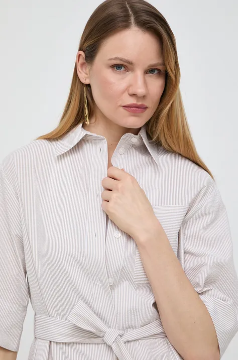 Max Mara Leisure camicia in cotone donna colore beige
