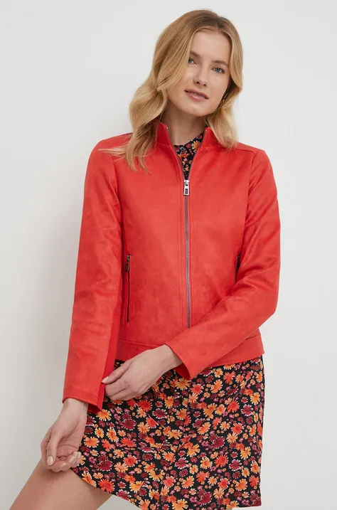 Desigual rövid kabát női, piros, átmeneti