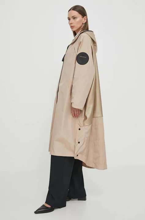 MMC STUDIO rövid kabát női, bézs, átmeneti