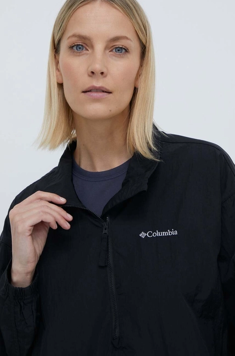 Куртка Columbia женская цвет чёрный переходная oversize