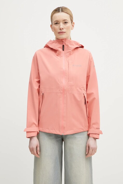Columbia kurtka outdoorowa Ampli-Dry II kolor pomarańczowy 2071421