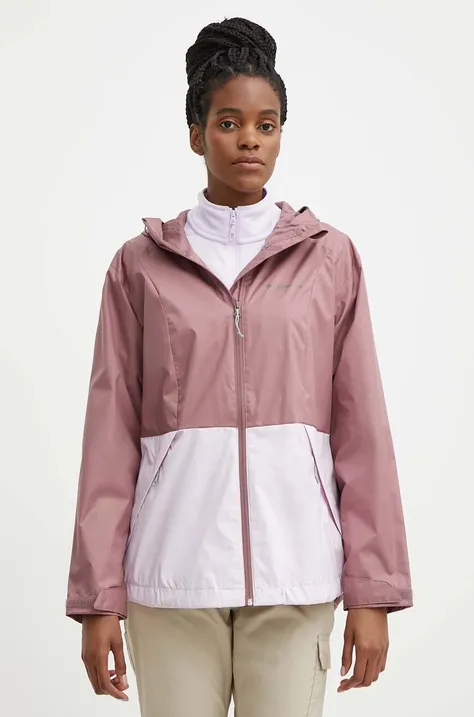 Куртка outdoor Columbia Inner Limits III колір рожевий