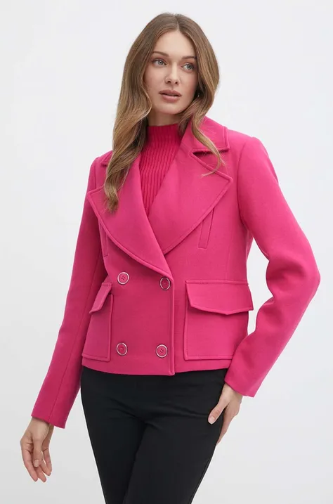 Куртка Morgan GSOSSO жіноча колір рожевий перехідна GSOSSO