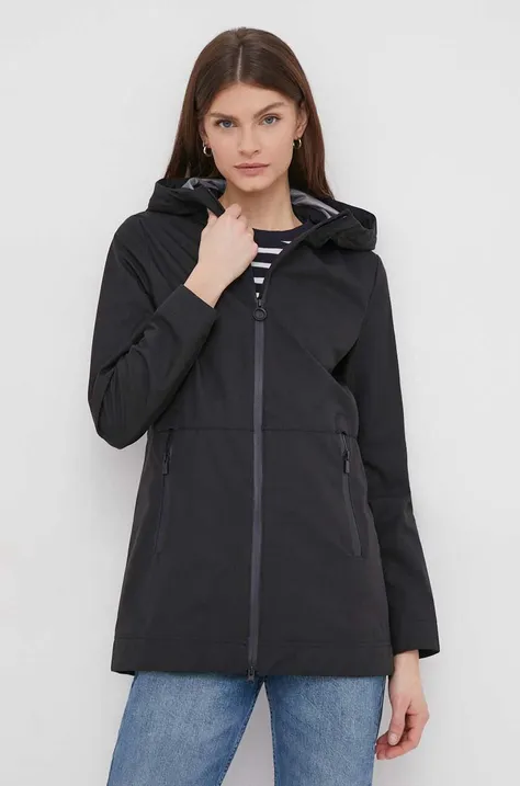 Куртка Geox W4520G-T2975 W SPHERICA жіноча колір чорний перехідна