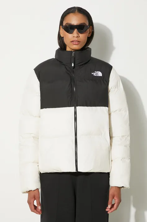 Bunda The North Face W Saikuru Jacket dámska, béžová farba, zimná, NF0A853NQLI1