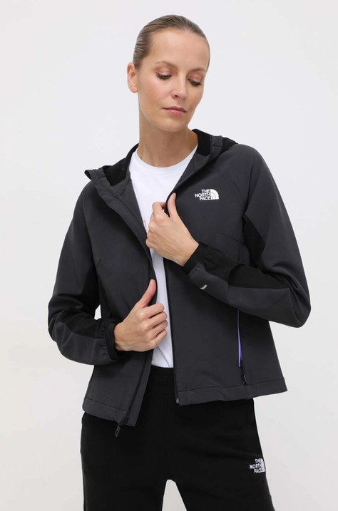 Outdoor jakna The North Face siva barva