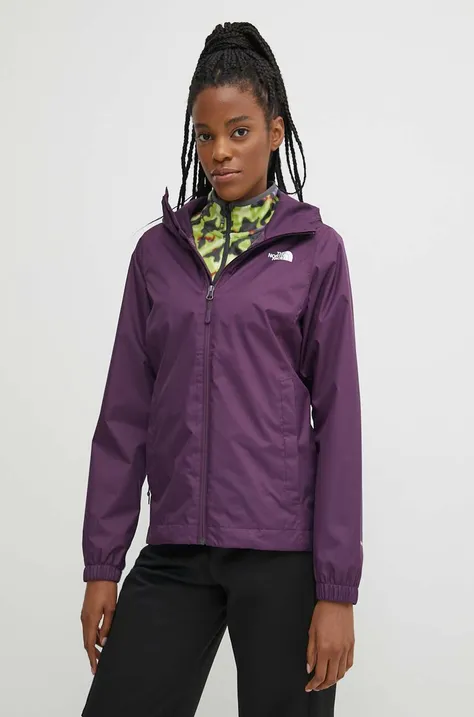 Куртка outdoor The North Face Quest колір фіолетовий NF00A8BAV6V1