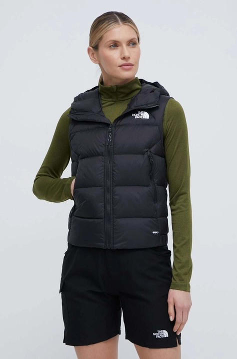 The North Face bezrękawnik sportowy puchowy Hyalite kolor czarny zimowy NF0A7SXEJK31