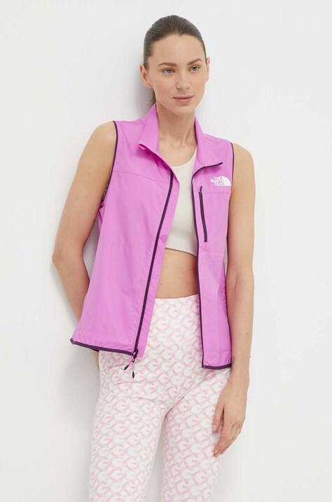 Спортен елек The North Face Higher в лилаво преходен модел NF0A871ZQIX1