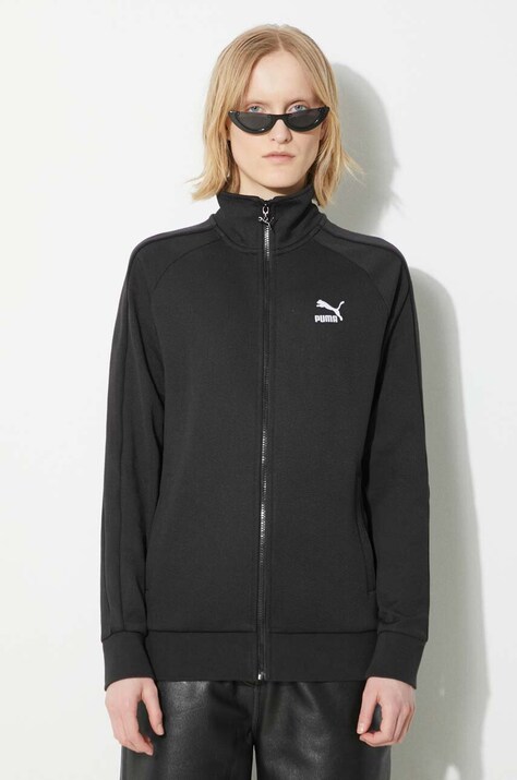 Куртка Puma T7 Track женский цвет чёрный однотонная 624328