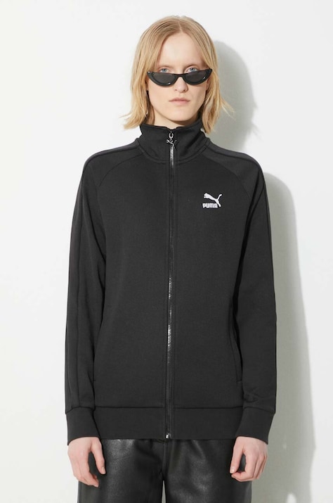 Куртка Puma T7 Track женский цвет чёрный однотонная 624328
