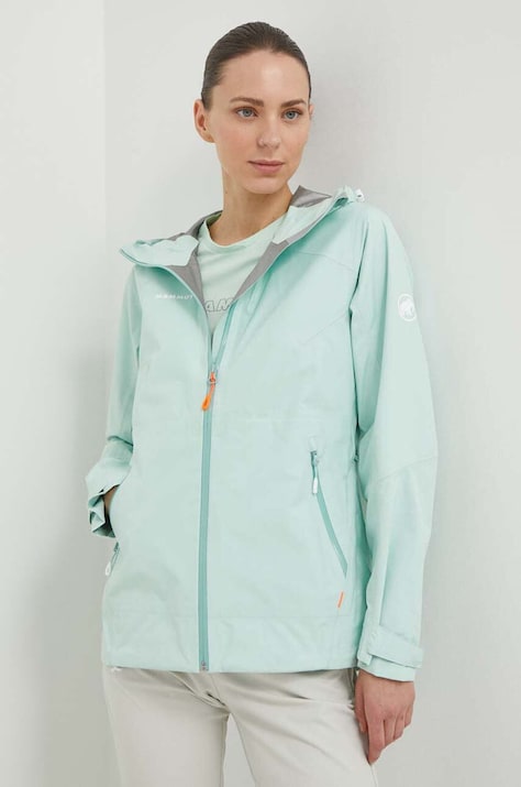 Куртка outdoor Mammut Convey Tour HS колір зелений gore-tex