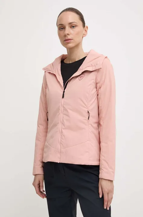 Športna jakna Rossignol Opside roza barva, RLMWJ16