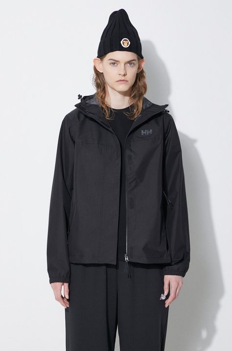 Μπουφάν Helly Hansen Vancouver Rain χρώμα: μαύρο, 53587