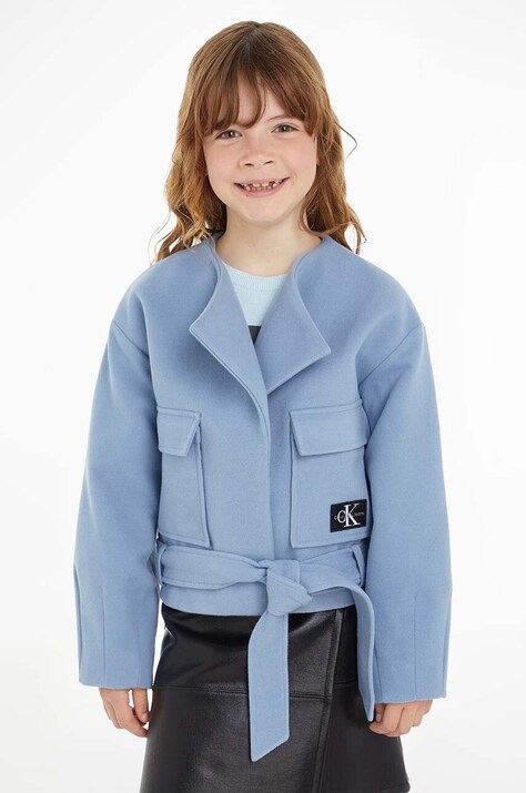 Calvin Klein Jeans giacca bambino/a colore blu