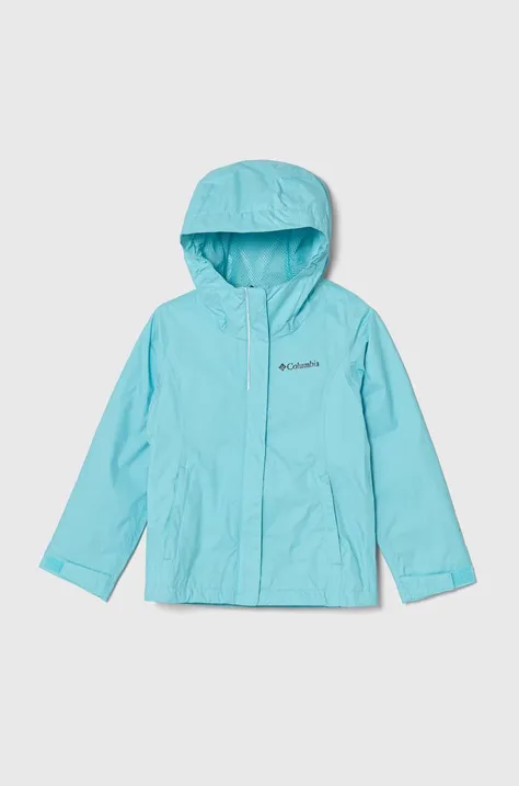 Дитяча куртка Columbia Arcadia Jacket колір бірюзовий