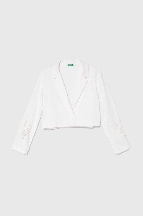Детский пиджак United Colors of Benetton цвет белый
