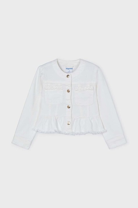 Mayoral kurtka dziecięca kolor beżowy