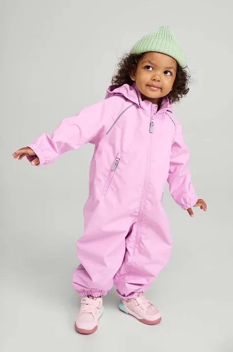 Παιδική ολόσωμη φόρμα Reima Toppila χρώμα: ροζ