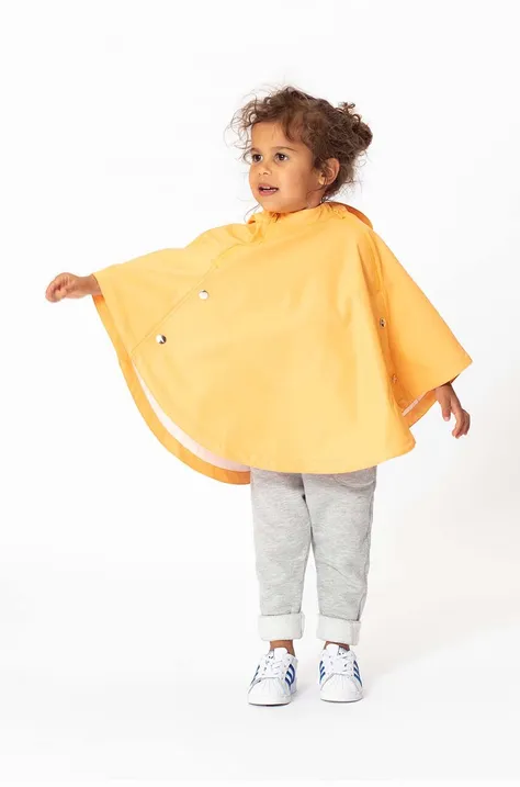 Αδιάβροχο παιδικό μπουφάν Gosoaky CROUCHING TIGER χρώμα: κίτρινο