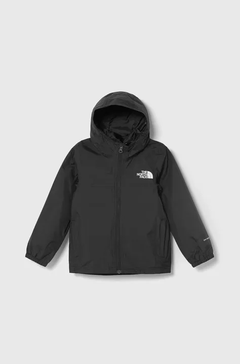 Otroška jakna The North Face RAINWEAR SHELL črna barva