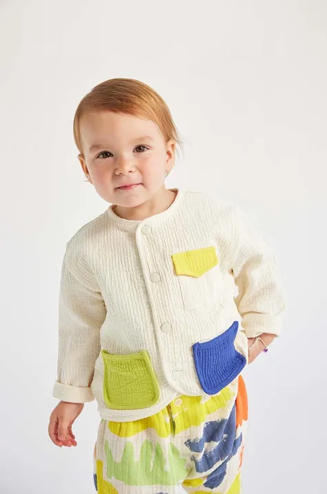 Куртка для немовлят Bobo Choses колір бежевий