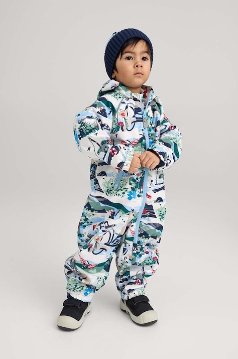 Ολόσωμη φόρμα μωρού Reima Toppila χρώμα: πράσινο