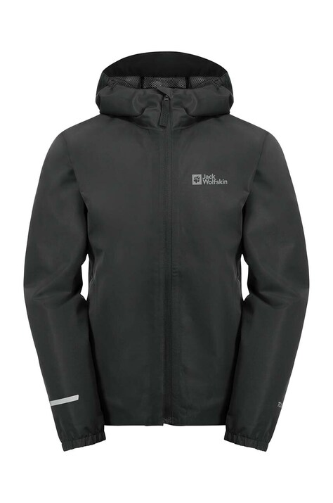Детско непромокаемо яке Jack Wolfskin FLAZE в черно