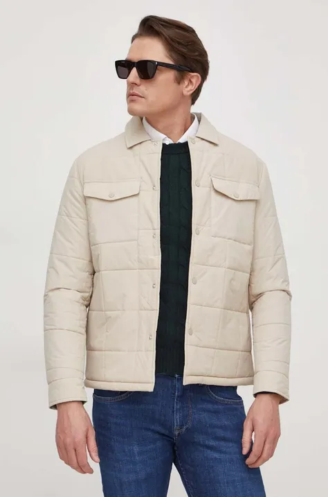 Куртка Pepe Jeans Vander чоловіча колір бежевий перехідна